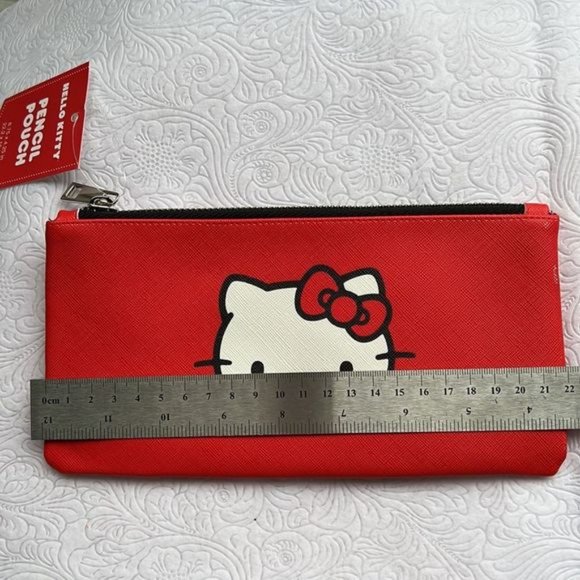 Hello Kitty Pencil Case in Red - Picture 1 of 5